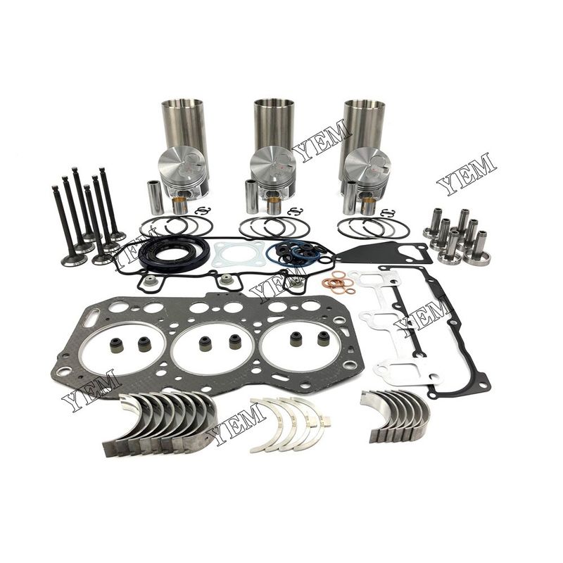 Overhaul Rebuild Kit Excavator parts 3D76E 3TNV76 For Yanmar Engine