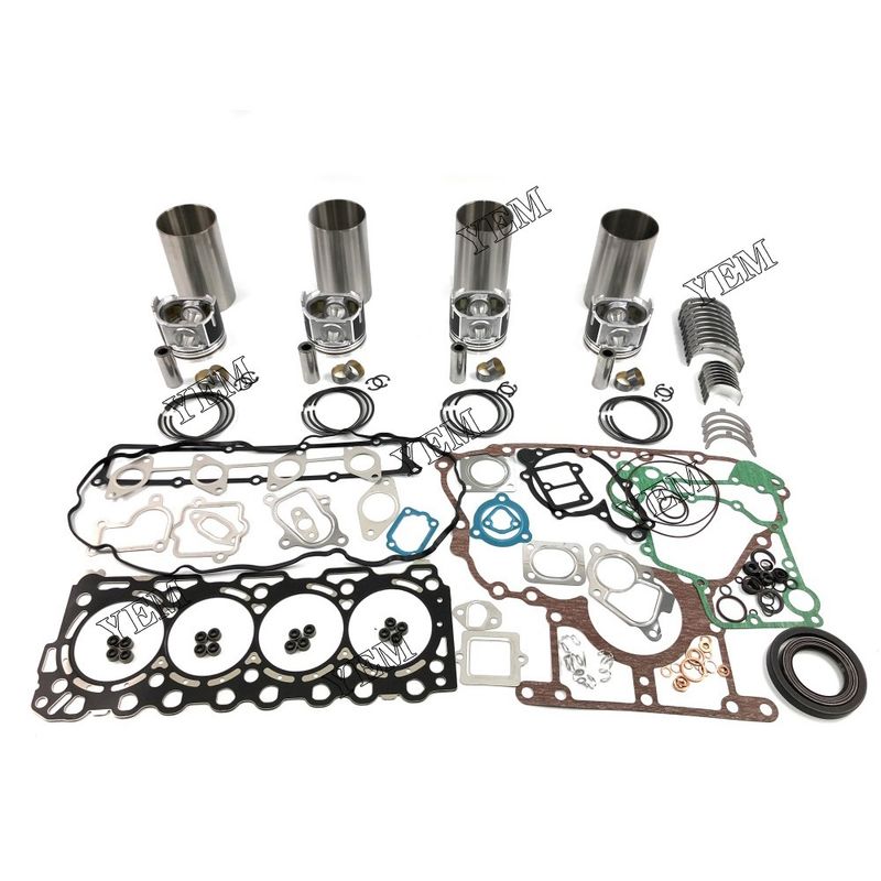 Original Engine Rebuild Kit For Kubota M6040 M7060 Tractor V3307 Engine Parts
