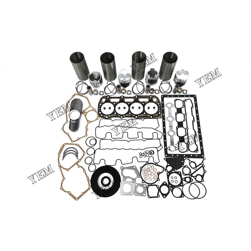 Overhaul Rebuild Kit With Gasket Set Bearing For Perkins 404D-22/404D-22T